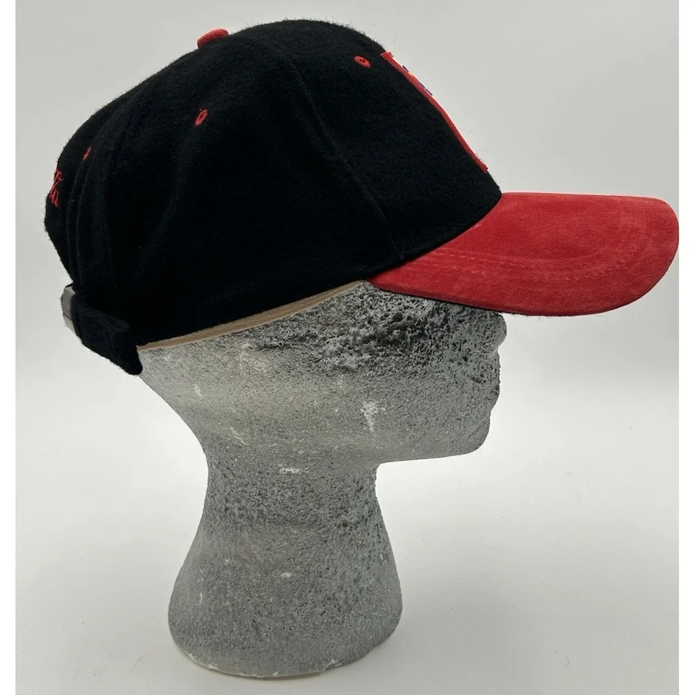 Sydney 2000 Olympic Games Cap Coca-Cola Coke Hat Wool & Suede‎ Vintage 1996